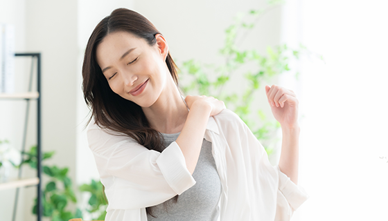 痛みの原因を探して施術